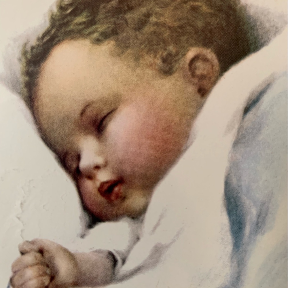 Love’s Blossom baby print